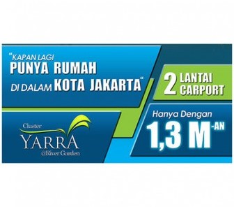 Latest Cluster in Jakarta Garden City: CLUSTER YARRA